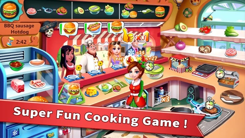 Tải Rising Super Chef  APK [Vô hạn Boosters]